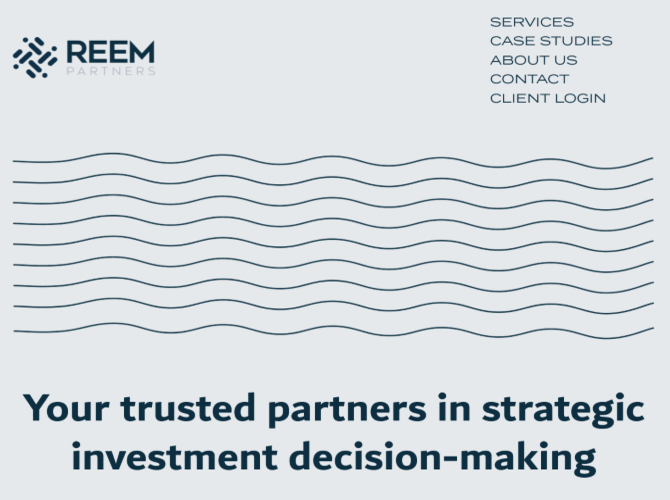 Página web Reem Partners