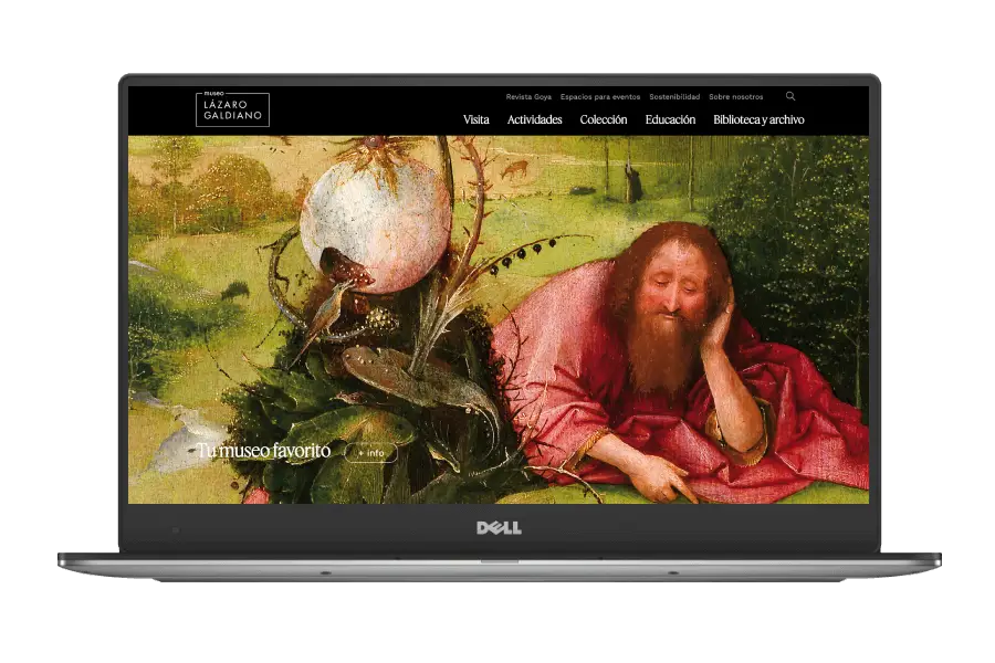 Diseño web Museo Lázaro Galdiano