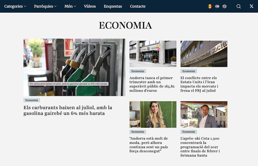 Diseño web Andorra