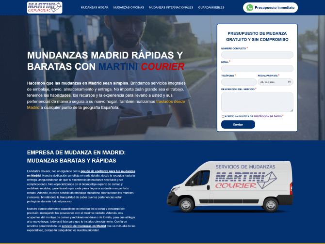 Diseño web San Sebastían de los Reyes