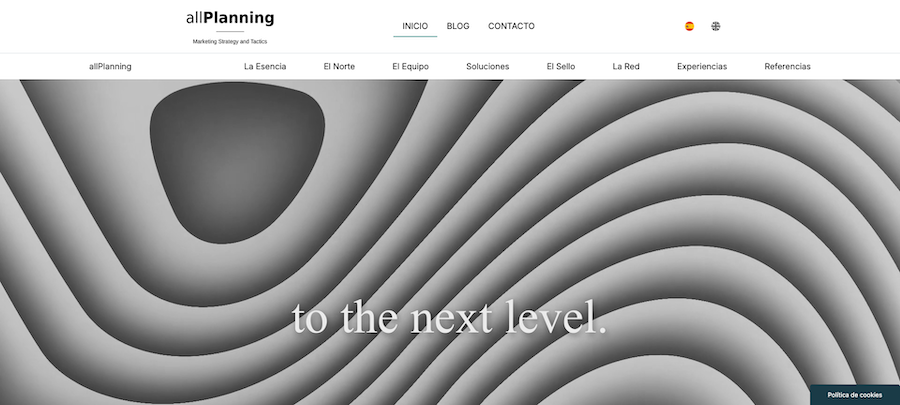 Página web AllPlanning