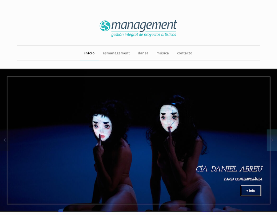 Página web Es Management