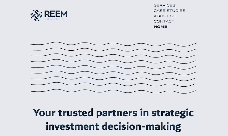 Página web Reem Partners